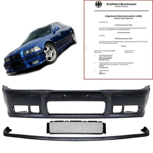 PARAGOLPES DELANTERO DEPORTIVO PARA BMW E36 SEDÁN TOURING CUPÉ CONVERTIBLE + ALERÓN GT EVO - Imagen 1 de 10