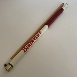 Budweiser King Of Beers - 1995 Anheuser-Busch Inc. 2 Piece Snooker Cue - Picture 1 of 16