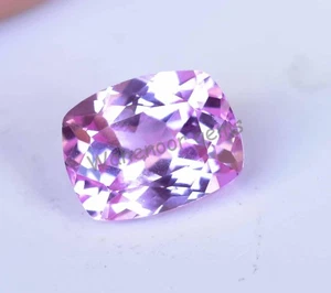 4,60 ct natürlicher rosa Kunzit Kissen VVS atemberaubender AGL-zertifizierter loser Edelstein - Bild 1 von 5