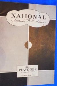 National Theatre (DC) Oct 1935, Katherine Cornell - Picture 1 of 3