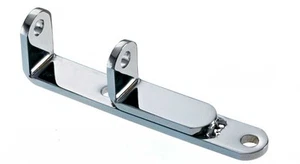 Chrome Lower Alternator Pivot Bracket; Chevrolet Small Block; Short Water Pump - Picture 1 of 3
