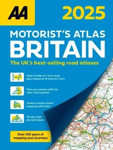 Motorist's Britain 2025 Taschenbuch Spiralbindung Kartoniert Englisch 2024 - Bild 1 von 1