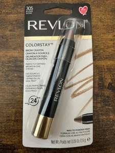 Revlon Colorstay #305 Blonde Brow Crayon Rare HTF Discontinued - Picture 1 of 3