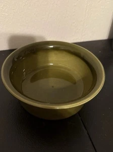 Vintage Ironstone Octagon Amber Bowl 6" - Picture 1 of 3