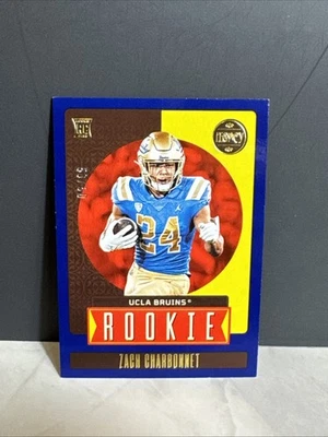 ZACH CHARBONNET #50/50 SP ROOKIE! 2023 Panini Legacy Blue Border SEAHAWKS SP RC - Image 1 of 3