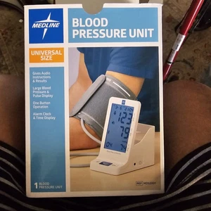 Medline MDS5001 Blood Pressure Unit Talking, Large Digital display One Button - Picture 1 of 5