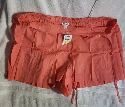 Nuevo Con Etiquetas Cacique 26/28 Melocotón Pj Pantalones Cortos Envío Gratis  Foto 1 de 3