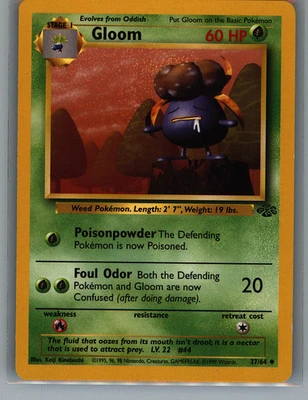 Pokémon TCG Jungle WOTC Gloom - Image 1 of 2