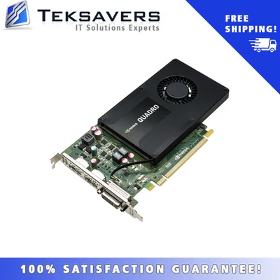 Dell GMNNC Nvidia Quadro K2200 4GB GDDR5 PCI-E DVI/DP Video Card  - Image 1 of 2
