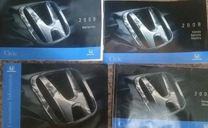 2008 HONDA CIVIC COUPE OWNERS MANUAL PORTFOLIO KIT - Bild 1 von 2