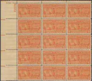 Plate Block of 15 stamps - Scott E16 - 15 cent - Special Delivery - 1931 - MNH - Picture 1 of 1
