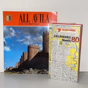 Vintage 1979 All Avila Spain & It's Province Vacation Travel Guide & Map Book - Bild 1 von 13