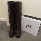 Cink Me , Brown Knee High Boots - Size 6 . New & Boxed 