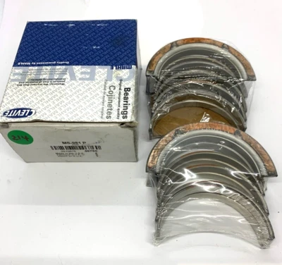 NOS Clevite MAIN Engine Bearings STD V8 Ford 351M 351W 400 1969-76 Full Grv - Image 1 of 3