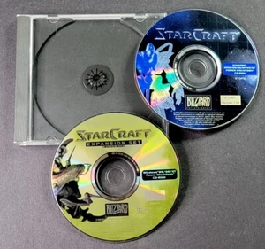 Starcraft v 1.05 & Brood War (PC, 1998) w/ Key - Picture 1 of 1