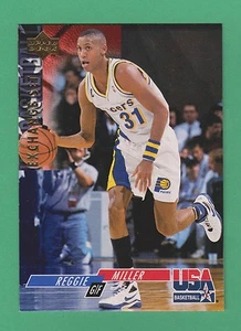 1993-94 Upper Deck Team USA Exchange Reggie Miller Indiana Pacers #USA23 (KCR) - Imagen 1 de 2