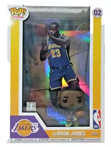 Funko Pop Trading Cards 02 NBA Lebron James LA Lakers Panini Prizm - Picture 1 of 6