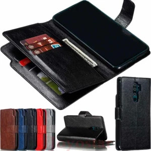 For Xiaomi Redmi Note 8 7 Pro 8A Mi 9 SE A3 Wallet Card Flip Leather Case Cover - Picture 1 of 43