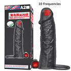 Remote Control Electric Condom-10 Speeds Reuse-Realistic-Penis-Extender-Sleeve