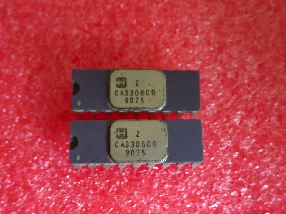 1件装CA3306AD CA3306CD CA3306D 6位15毫秒闪存A/D转换器CDIP16 — 第 1/2 张图片
