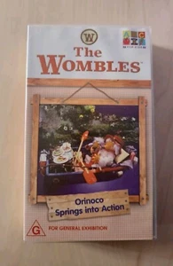 The Wombles (VHS, 2000) Orinoco Springs Into Action RARE ABC Kids TV Show Aussie - Picture 1 of 4