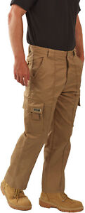 SITE KING Mens Cargo Combat Work Trousers Size 28 to 56 - BLACK NAVY KHAKI PANTS