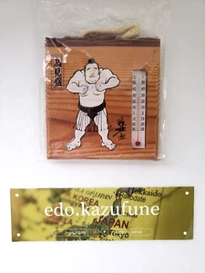 Sumo Takamisakari Thermometer Popular Wrestler Robocop Holz Japan Limitiert - Bild 1 von 4