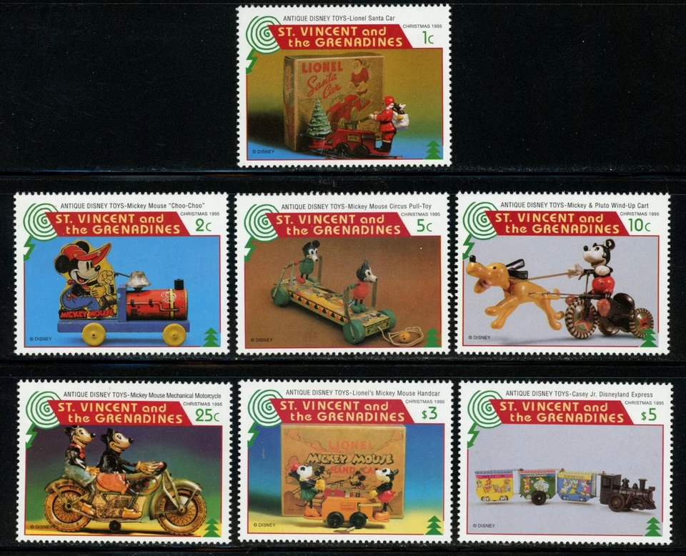 St-Vincent MNH Stamps Disney Mickey Toys (1995) - Image 1 of 1