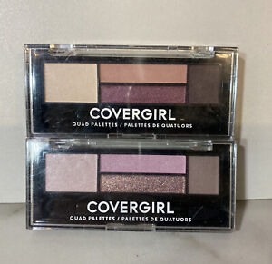Covergirl Eye Shadow Quad In 720 And 730 Blooming Blushes And Cherry Soda 