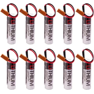 10X TOSHIBA ER6V / 3,6V SPS Batterie für Mitsubishi M64 System mit Stecker ER6V - Bild 1 von 4