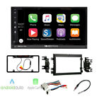 Double Din 7" Apple Carplay Ready Car Stereo Kit For Or 2005-2009 Ford Mustang