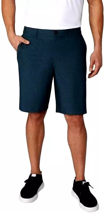O'Neill Men's Navy Blue 2 Way Stretch Shorts Inseam 10" Size 36 #1271221