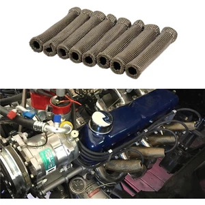 Spark Plug Wire Boots Protector Sleeve 6" Spark Plug Wire Heat Insulation Cover - Bild 1 von 6