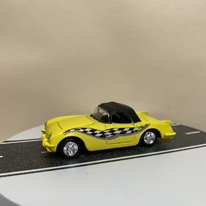 Racing Champions Hot Rod Magazine Drag Racing #83 ‘53 Chevy Corvette Yellow NM - Picture 1 of 11