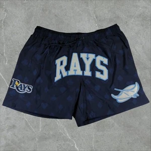 Tampa Bay Rays MLB Pro Standard Hibbett Exclusive Navy Blue Shorts Men's XL - Picture 1 of 2