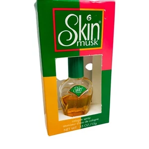 Vintage Skin Musk Cologne Spray 0.55 Oz - Half Full by Bonnie Bell - Picture 1 of 2