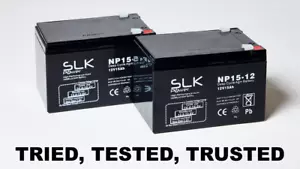 2 x AGM/GEL 12v 12AH 22 33 36 40 50AH 55 75AH 100AH MOBILITY SCOOTER BATTERIES - Picture 1 of 29