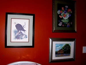 VINTAGE ORIGINAL Roger Peterson Bald Eagle Bird Tree Limb Signed COA Litho Print - Picture 1 of 12
