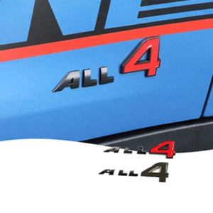 Alloy ALL 4 Emblem Decals Sticker for Cooper Countryman Paceman R60 F60 R61 - Picture 1 of 7