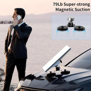 Metal Magnetic Bracket Multi-angle Adjustment Compact Portable & Design Q1 D3P7 - Photo 1/10