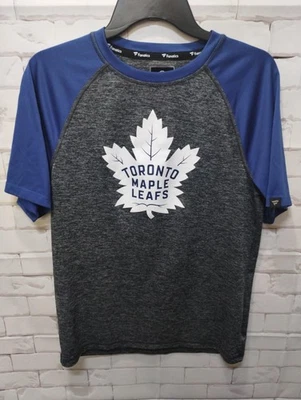 Men's M Medium Toronto Maple Leafs Fanatics Branded Heathered Gray/Blue... - Image 1 of 4