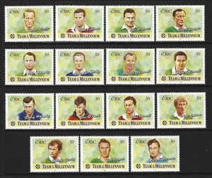 1999 Ireland Sg 1236/1250 Gaelic Athletic Assn Millennium Football Team MNH - Bild 1 von 2