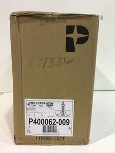 Progress Lighting Laird Collection 3-Light Brushed Nickel Chandelier with Shade - Picture 1 of 2