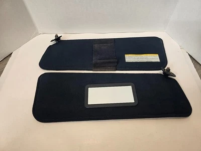 1994-1999 Silverado Sierra C1500 K1500 Sun Visors Sunvisors Blue LH RH Pair A089 - Image 1 of 4