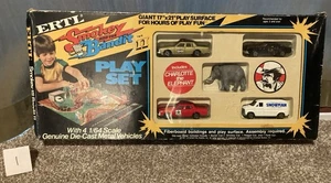 Rare ERTL Smokey and the Bandit II Playset #1815 Die Cast Vehicles & play board - Picture 1 of 7