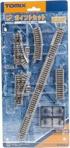 TOMIX N gauge 91082 Mini Rail Set Turnout Set MB pattern Model Train New - Picture 1 of 1