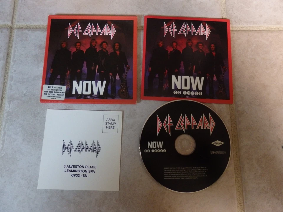 Def Leppard Now CD 3 CD Single Foto 1 de 1