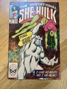 Fumetto Vintage Marvel USA Sensational She Hulk 7 1989 - Imagen 1 de 2