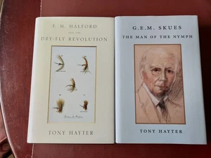 2 x TONY HAYTER FLY FISHING BOOKS both 1st's 2002 & 2013, both signed & letters. - Picture 1 of 3