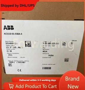 Convertidor de frecuencia ACS510-01-038A-4 ABB 1 pieza nuevo ACS510-01-038A-4 - Imagen 1 de 1